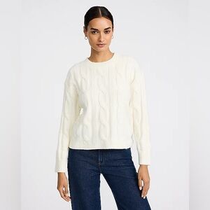 LCRRRN Distressed Hem Sweater